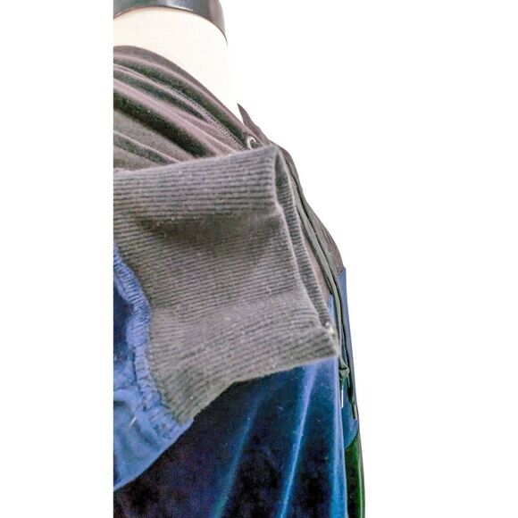 Champion Women Black Colorblock Hooded Long Sleeve Sweatshirt Size XL - Picture 9 of 15